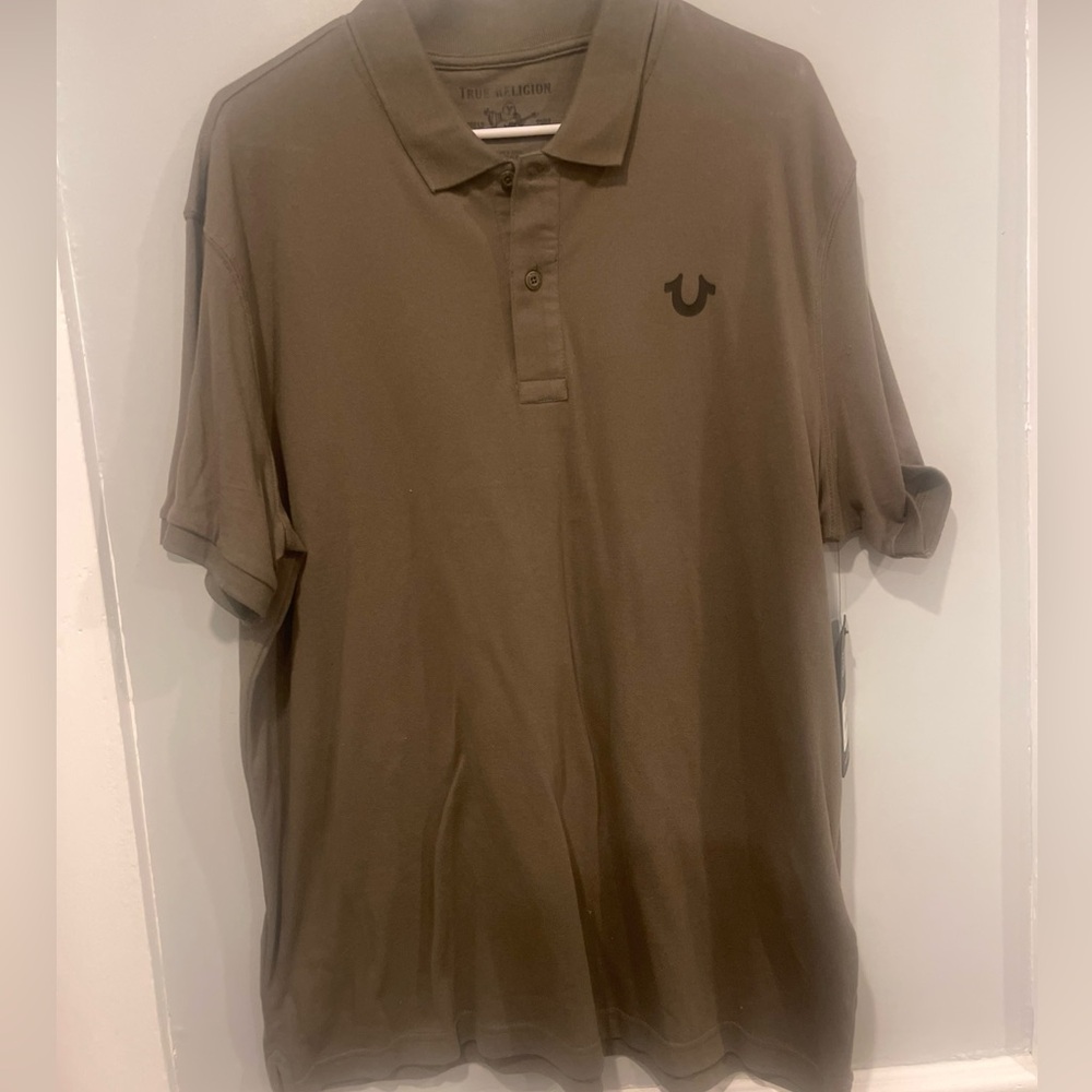 True Religion Polo Shirt Casual Cotton Blend